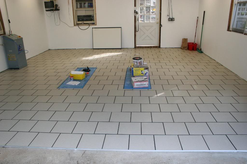 Stoneware garage floor